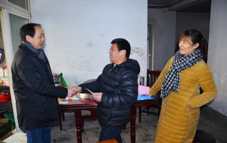 群眾冷暖掛心頭！公司黨總支開展春節(jié)前走訪慰問