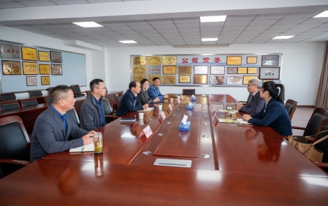 全國城市農貿中心聯(lián)合會副會長陳谞一行到公司考察調研